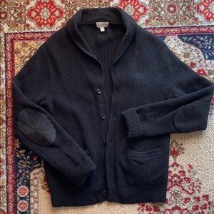 Club Monaco classic wool shawl neck cardigan